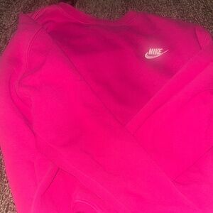 Nike Fuchsia Crewneck Sweatshirt